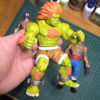 Blanka - Street Fighter Custom marvel legends (Street Fighter) Custom Action Figure