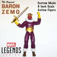 Baron Zemo (Marvel) Custom Action Figure