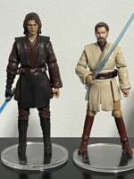 Anakin Skywalker / Darth Vader ROTS V2 (Star Wars Episode III) Custom Action Figure [Anakin and Obi Wan]