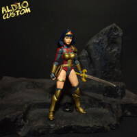 yara flor (Wonder Woman) Custom Action Figure