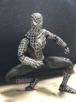 ToyBiz Black Suit Spider-Man 3 Symbiote (Spider-Man - Movie) Custom Action Figure