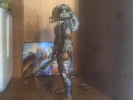 Skull Hunter ( Alien VsPredator, Capcom 1991) (Predator) Custom Action Figure