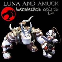 AMUCK and LUNA (Thundercats) Custom Action Figure