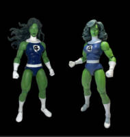 She Hulk Fantastic Four costume V2 (Marvel Legends) Custom Action Figure