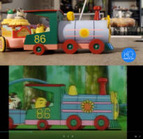 Ham-Ham Express from "Hamtaro" (Hamtaro) Custom Vehicle [Ham-Ham Express Side]