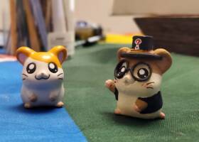 Nande from "Hamtaro" (Hamtaro) Custom Miniature / Figurine
