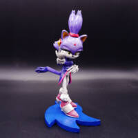 Custom statue Blaze the Cat (Sonic) Custom Miniature / Figurine