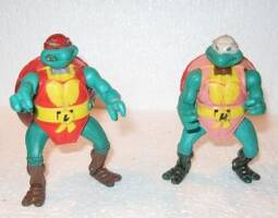 Flying Turtlenecker Brothers, Hans and Fitz (Teenage Mutant Ninja Turtles) Custom Action Figure [ver 0.5]
