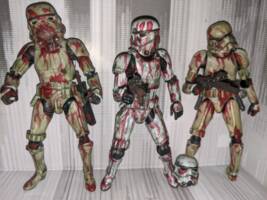 Deathtrooper Zombies (Star Wars) Custom Action Figure