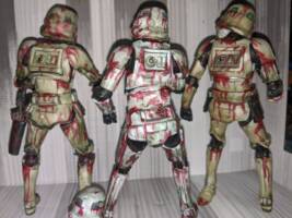 Deathtrooper Zombies (Star Wars) Custom Action Figure [Back view]