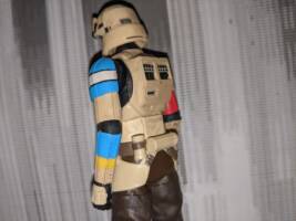 Shoretrooper Captain (Star Wars) Custom Action Figure [Back view]