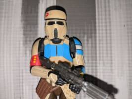 Shoretrooper Captain (Star Wars) Custom Action Figure [Front detail]