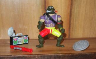Punk Frogs: Attila the Frog (Teenage Mutant Ninja Turtles) Custom Action Figure