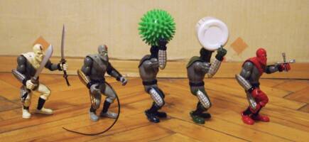 NES Mutatin' Foot Soldiers (Teenage Mutant Ninja Turtles) Custom Action Figure