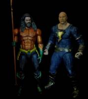 McFarlane Black Adam resized scale to 6" (DC Multiverse) Custom Action Figure