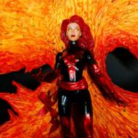Black Phoenix, Jean Grey, Phoenix Resurrection (Marvel Legends) Custom Action Figure