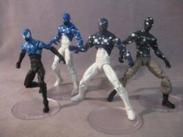 Cosmic Spiderman Noir (Marvel Universe) Custom Action Figure
