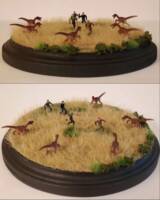 Long Grass (Jurassic Park) Custom Diorama / Playset