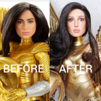 WW1985 Gold Armor 1/6 (Wonder Woman) Custom Action Figure
