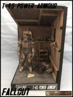 T-45 Power Armour Fallout (Fallout) Custom Statue / Bust
