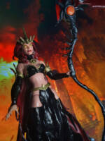 Madelyne Pryor, Goblin Queen, Dark Web Version (Marvel Legends) Custom Action Figure