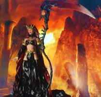 Madelyne Pryor, Goblin Queen, Dark Web Version (Marvel Legends) Custom Action Figure