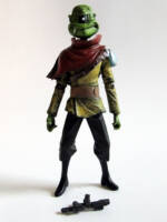 Boss Quig - Cyclopian Gangster (Star Wars Clone Wars) Custom Action Figure [Front View]
