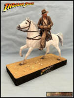 Indiana Jones on horseback ROTLA (Indiana Jones) Custom Statue / Bust