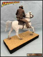 Indiana Jones on horseback ROTLA (Indiana Jones) Custom Statue / Bust