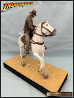 Indiana Jones on horseback ROTLA (Indiana Jones) Custom Statue / Bust