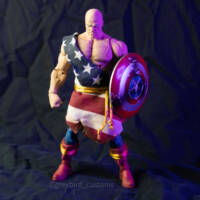 Earth X Captain America (Marvel Legends) Custom Action Figure