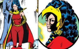 Arella (DC Comics) (DC Direct) Custom Action Figure [Arella as drawn by George Perez, from New Teen Titans]