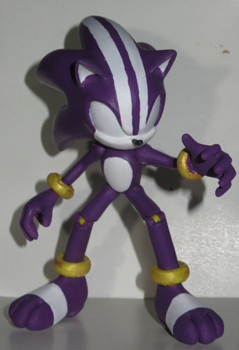 Darkspine Sonic (Sonic) Custom Action Figure