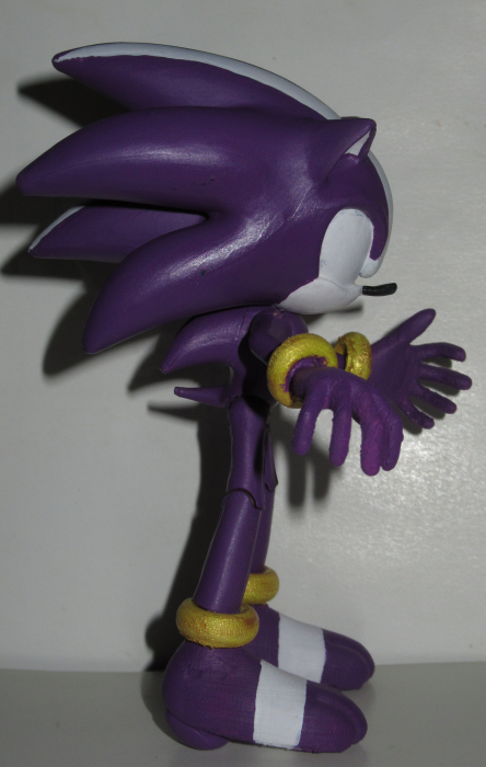 Darkspine Sonic (Sonic) Custom Action Figure