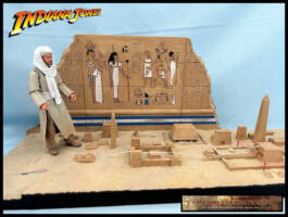 Indiana Jones Map Room (Indiana Jones) Custom Diorama / Playset