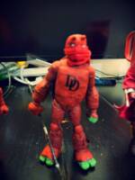 Tmnt Mash up ( Daredevil) (Teenage Mutant Ninja Turtles) Custom Action Figure