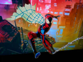MAFEX Spider-man Unlimited (Marvel) Custom Action Figure [Web swinging pose]