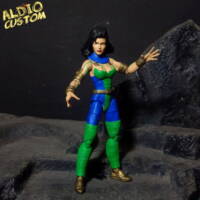 Cerebra Shakti Haddad (X-Men) Custom Action Figure