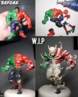 Venomized Wolverine (Marvel Universe) Custom Action Figure