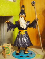 Warriors of the Forgotten Sewer: Spellcaster Splinter (Teenage Mutant Ninja Turtles) Custom Action Figure