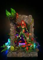 Jungle Venom, Evil Entrapment, Poison Ivy (Marvel Legends) Custom Action Figure [Evil Entrapment Poison Ivy]