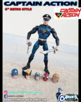 Captain Action (Marvel Legends) Custom Action Figure