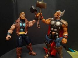 Thunderstrike and Beta Ray Bill (Marvel Legends) Custom Action Figure