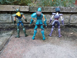 Noctua, Antinous and Turdus (Saint Seiya) Custom Action Figure