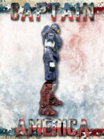 Armored Captain America (Marvel Universe) Custom Action Figure
