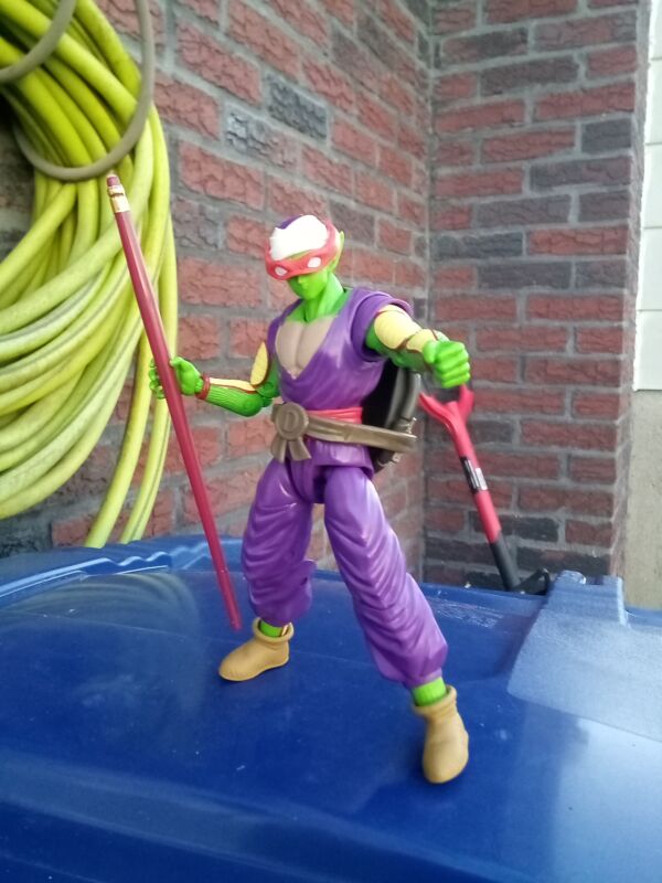 Nemakian Ninja Donatello Piccolo Fusion Amalgam Custom Action Figure