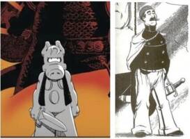 Cerebus the Aardvark and Lord Julius (Legendary Comic Book Heroes) Custom Action Figure
