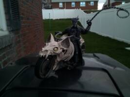 The Bat Rider... Ghost Rider Batman Chimera (Amalgam) Custom Action Figure