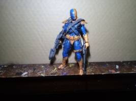 Snake eyes Deathstroke fusion (Slade Snake) (Amalgam) Custom Action Figure