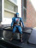 Cobra Commander Mando (The Commanderlorian) (Amalgam) Custom Action Figure